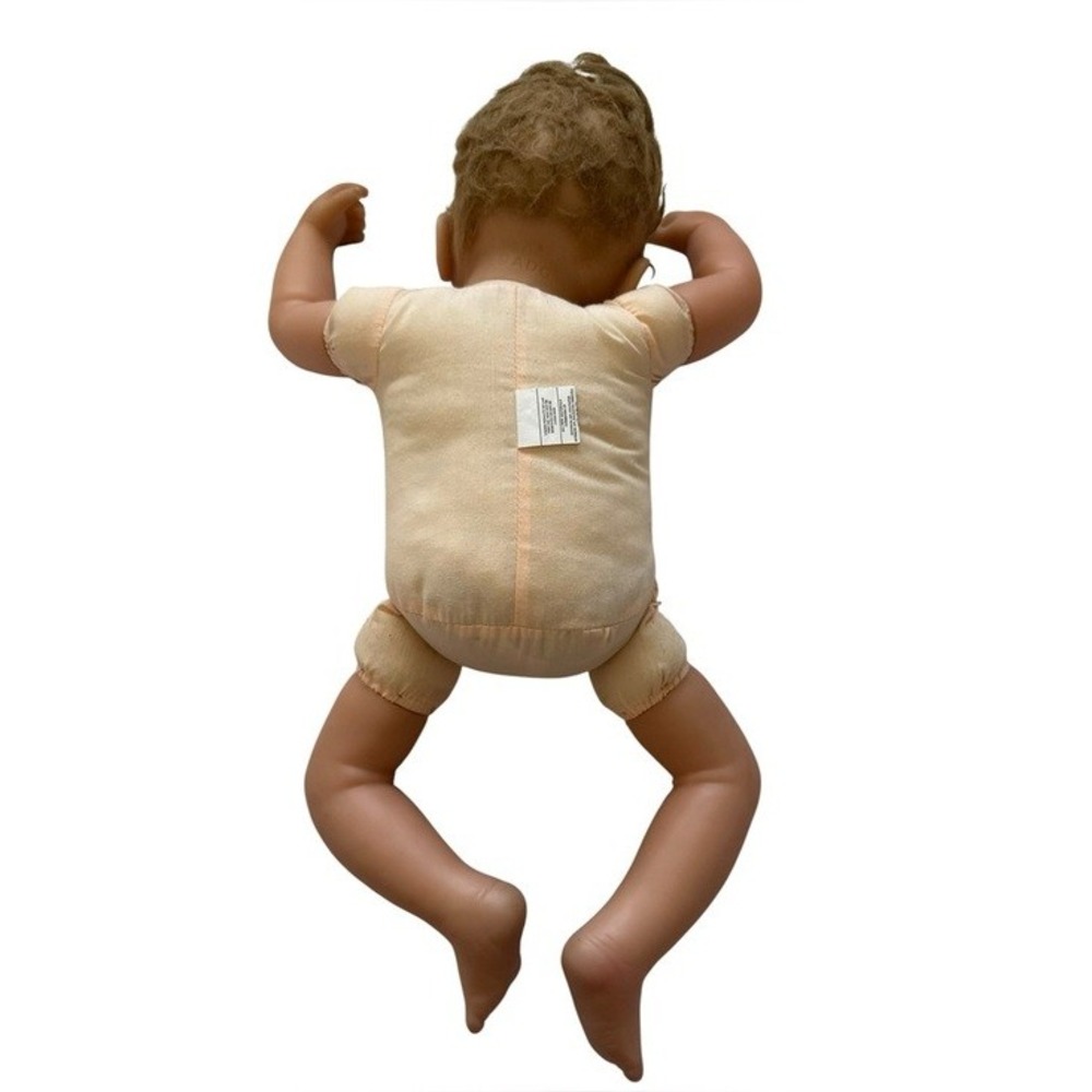 Linda Murray Baby Doll ADG Blue Eyes Cloth Body Vinyl Limbs Blonde Hair - Picture 9 of 16
